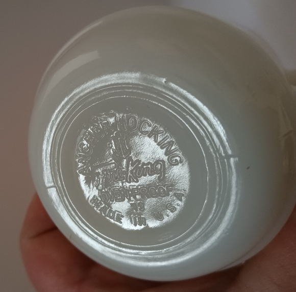 1958 Anchor Hocking VTG PEANUTS SNOOPY Milk Glass  Drinking Mug Cup -Super Rare! - Picture 7 of 15